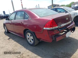 2009 Chevrolet Impala LT with VIN 2G1WT57N691159549, listed as a IAAI auction lot 42203935 with 190,025 mi miles and . Bid and sale history available at DreamBid. Image 3.