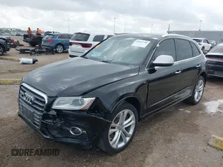 2015 Audi SQ5 Premium Plus with VIN WA1CGAFP5FA061554, listed as a IAAI auction lot 41513798 with 134,006 mi miles. Bid and sale history available at carsss.com. Image 2.