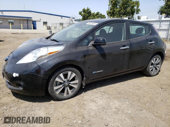 2017 Nissan LEAF SL with VIN 1N4BZ0CP2HC309170, listed as a Copart auction lot 49815053 with 35,422 mi miles. Bid and sale history available at carsss.com. Image 1.