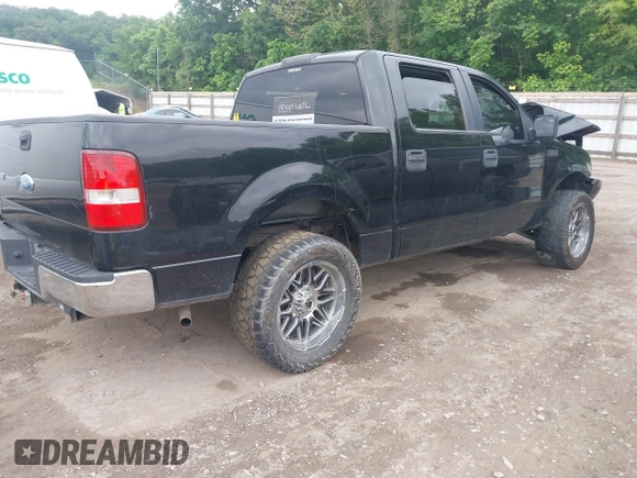 2007 Ford F-150 XLT with VIN 1FTRW12W77KD25076, listed as a IAAI auction lot 42183376 with Not provided miles and . Bid and sale history available at DreamBid. Image 4.