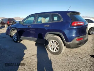 2015 Jeep Cherokee Sport with VIN 1C4PJMAB0FW564448, listed as a Copart auction lot 88367575 with 98,398 mi miles and Salvage Title. Bid and sale history available at carsss.com. Image 2.