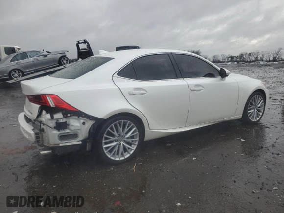 2016 Lexus IS 300/350 with VIN JTHCM1D2XG5013160, listed as a Copart auction lot 43817725 with 85,490 mi miles and Salvage title. Bid and sale history available at DreamBid. Image 3.