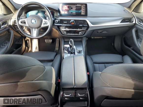 2023 BMW 5 Series 530e with VIN WBA13AG06PCM01727, listed as a Copart auction lot 83666424 with 40,831 mi miles and Salvage title. Bid and sale history available at DreamBid. Image 8.