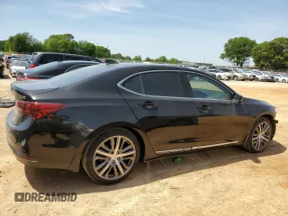 2015 Acura TLX Advance with VIN 19UUB2F77FA002439, listed as a Copart auction lot 87069904 with 252,446 mi miles and Salvage title. Bid and sale history available at DreamBid. Image 3.