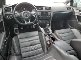 2016 Volkswagen Golf GTI SE w/Performance Pkg with VIN 3VW547AU6GM061202, listed as a Copart auction lot 46908925 with 93,844 mi miles and Salvage Title. Bid and sale history available at carsss.com. Image 8.