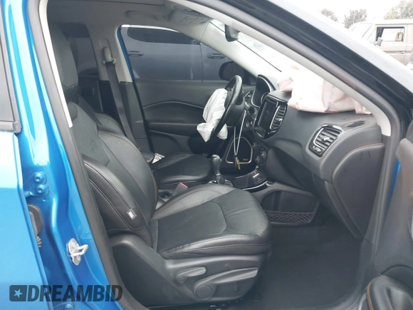 2021 Jeep Compass Limited with VIN 3C4NJCCBXMT538733, listed as a IAAI auction lot 42431715 with 61,832 mi miles and . Bid and sale history available at DreamBid. Image 5.