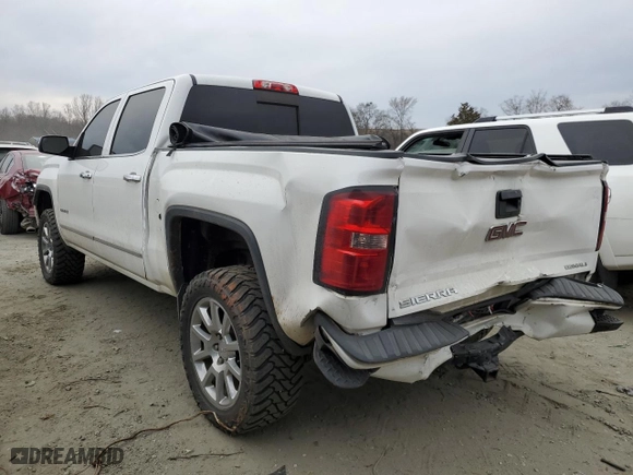 2014 GMC Sierra 1500 Denali with VIN 3GTU2WEJ0EG509007, listed as a Copart auction lot 46838645 with 114,548 mi miles and Salvage Title. Bid and sale history available at carsss.com. Image 2.