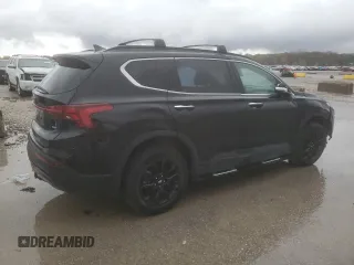 2022 Hyundai Santa Fe XRT with VIN 5NMS6DAJ2NH401045, listed as a Copart auction lot 78085134 with 0 mi miles and Salvage Title. Bid and sale history available at carsss.com. Image 3.