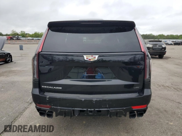 2024 Cadillac Escalade ESV AWD V-Series with VIN 1GYS4SK9XRR381010, listed as a Copart auction lot 56686185 with Not provided miles and Salvage title. Bid and sale history available at DreamBid. Image 6.