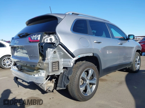 2019 Jeep Cherokee Limited with VIN 1C4PJMDN4KD178921, listed as a IAAI auction lot 41792423 with 81,616 mi miles and . Bid and sale history available at carsss.com. Image 6.