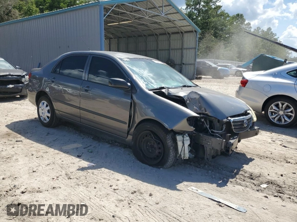 2007 Toyota Corolla CE with VIN 2T1BR32E17C829071, listed as a Copart auction lot 62210305 with 144,968 mi miles and Salvage title. Bid and sale history available at DreamBid. Image 4.