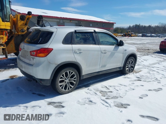 2016 Mitsubishi Outlander Sport 2.4 ES with VIN JA4AR3AW0GZ054655, listed as a IAAI auction lot 41866758 with 100,018 mi miles. Bid and sale history available at carsss.com. Image 4.