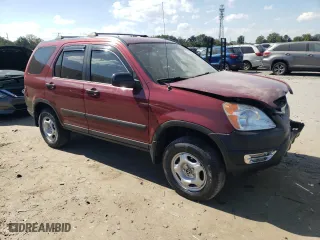 2003 Honda CR-V LX with VIN SHSRD78593U153740, listed as a Copart auction lot 74763294 with 179,722 mi miles and Salvage Title. Bid and sale history available at carsss.com. Image 4.