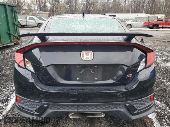 2018 Honda Civic Si Coupe with VIN 2HGFC3A50JH751840, listed as a Copart auction lot 85294474 with 97,982 mi miles and Salvage Title. Bid and sale history available at carsss.com. Image 6.