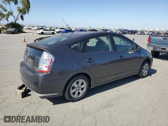 2008 Toyota Prius with VIN JTDKB20U683392087, listed as a Copart auction lot 58729695 with 142,705 mi miles and Salvage title. Bid and sale history available at DreamBid. Image 3.