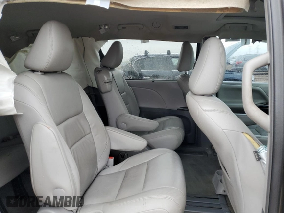 2015 Toyota Sienna XLE with VIN 5TDYK3DC9FS552119, listed as a Copart auction lot 55424515 with 108,307 mi miles and Salvage title. Bid and sale history available at DreamBid. Image 11.