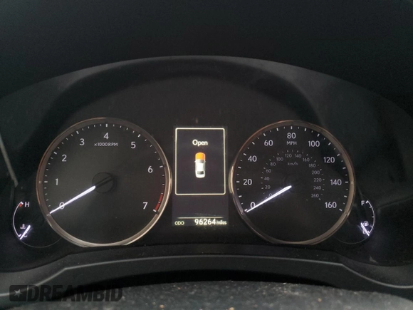 2017 Lexus IS 300 with VIN JTHCM1D21H5015347, listed as a Copart auction lot 58193185 with 96,264 mi miles and Clean title. Bid and sale history available at DreamBid. Image 9.