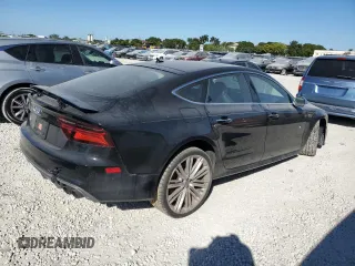 2018 Audi S7 Prestige with VIN WAU2FAFC0JN058562, listed as a Copart auction lot 82033804 with 47,429 mi miles and Salvage Title. Bid and sale history available at carsss.com. Image 3.