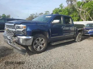2017 Chevrolet Silverado 1500 LTZ with VIN 3GCPCSEC1HG476642, listed as a Copart auction lot 49631125 with 147,916 mi miles and Salvage Title. Bid and sale history available at DreamBid. Image 1.