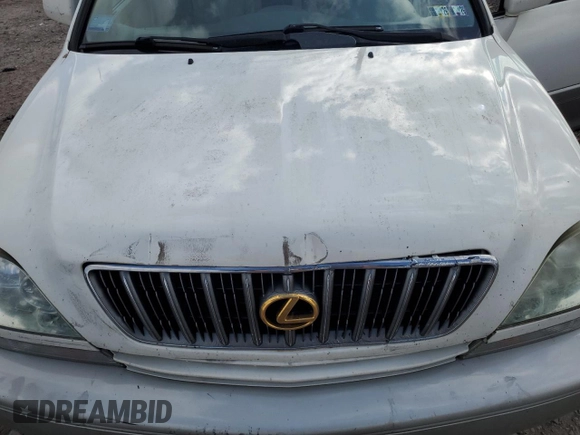 2001 Lexus RX 300 with VIN JTJHF10U110227769, listed as a Copart auction lot 53426095 with 169,878 mi miles and Salvage Title. Bid and sale history available at carsss.com. Image 12.