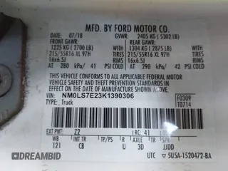 2019 Ford Transit Connect XL с VIN NM0LS7E23K1390306, выставлен на аукционе IAAI как лот 41574564 с пробегом 14 932 миль миль и . История ставок и продаж доступна на DreamBid. Изображение 9.