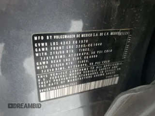 2024 Volkswagen Taos SE z VIN 3VVSX7B2XRM047527, wystawiony jako Copart lot #57903085 z przebiegiem 30 960 mil mil oraz Czysty tytuł • Clean title. Historia ofert i sprzedaży dostępna na DreamBid. Obrazek 12.