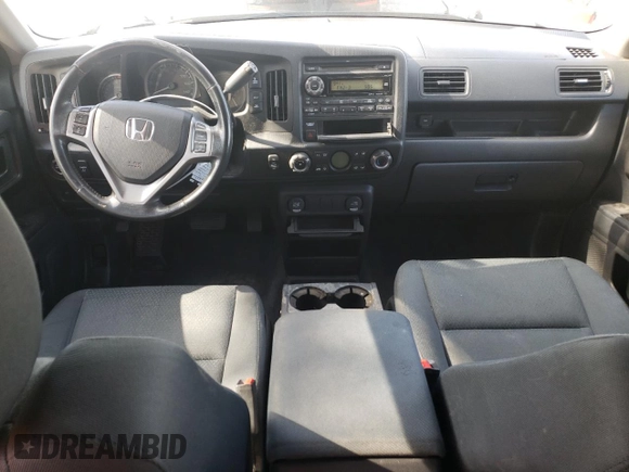 2013 Honda Ridgeline Sport with VIN 5FPYK1F71DB005942, listed as a Copart auction lot 53693385 with 182,385 mi miles and Salvage title. Bid and sale history available at DreamBid. Image 8.