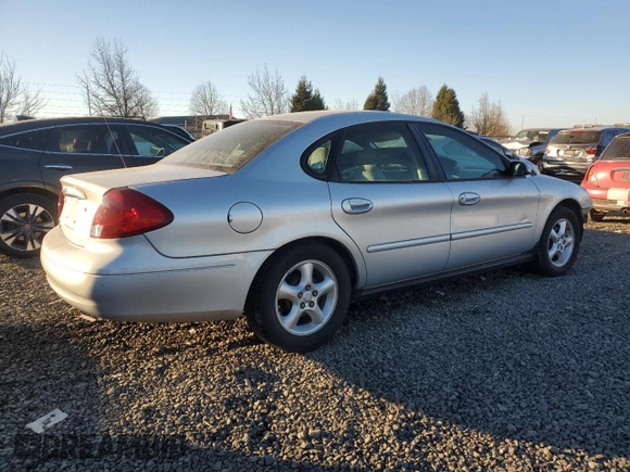 2000 Ford Taurus SE with VIN 1FAFP53U7YG259840, listed as a Copart auction lot 42412595 with 125,226 mi miles and Salvage Title. Bid and sale history available at DreamBid. Image 3.