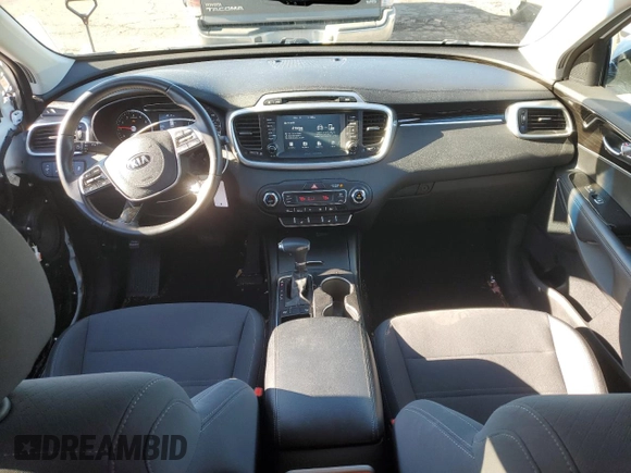 2019 Kia Sorento LX V6 with VIN 5XYPG4A52KG464285, listed as a Copart auction lot 79260864 with 76,837 mi miles and Salvage Title. Bid and sale history available at carsss.com. Image 8.