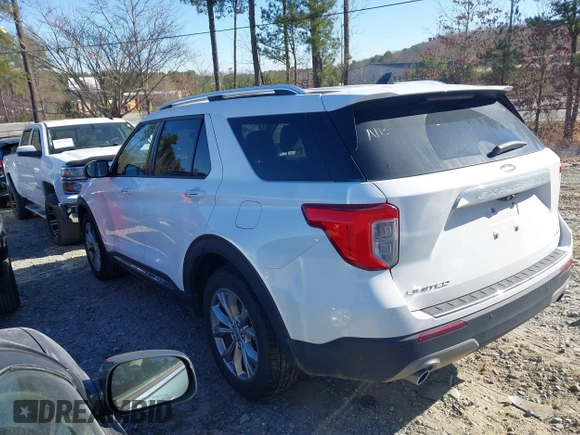 2023 Ford Explorer Limited with VIN 1FMSK8FH0PGB70287, listed as a IAAI auction lot 41826873 with 40,628 mi miles. Bid and sale history available at carsss.com. Image 14.