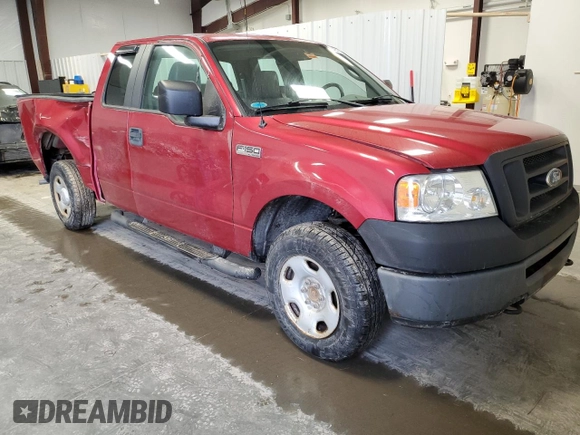2007 Ford F-150 STX with VIN 1FTRX14W17FB23336, listed as a Copart auction lot 49495325 with 40,996 mi miles and Salvage title. Bid and sale history available at DreamBid. Image 4.