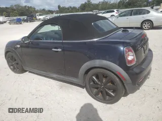 2012 MINI Roadster S z VIN WMWSY3C52CT144319, wystawiony jako Copart lot #78349654 z przebiegiem Nie podano mil oraz Szkoda całkowita • Salvage title. Historia ofert i sprzedaży dostępna na DreamBid. Obrazek 2.