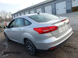 2017 Ford Focus SEL with VIN 1FADP3H23HL221712, listed as a IAAI auction lot 41823077 with 51,233 mi miles. Bid and sale history available at carsss.com. Image 3.