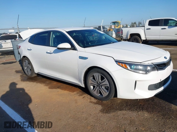 2017 Kia Optima EX with VIN KNAGU4LE8H5017318, listed as a IAAI auction lot 41885802 with 104,797 mi miles and . Bid and sale history available at DreamBid. Image 1.
