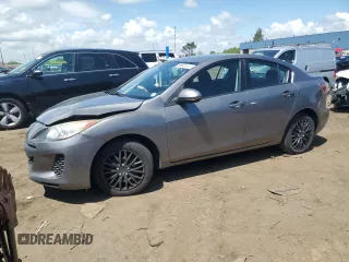 2013 Mazda 3 i SV with VIN JM1BL1TF5D1833766, listed as a Copart auction lot 56921475 with 148,084 mi miles and Salvage title. Bid and sale history available at DreamBid. Image 1.
