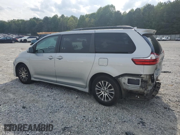 2019 Toyota Sienna XLE Auto Access Seat с VIN 5TDYZ3DC5KS019707, выставлен на аукционе Copart как лот 54590695 с пробегом 114 754 миль миль и Списание • Salvage title. История ставок и продаж доступна на DreamBid. Изображение 2.