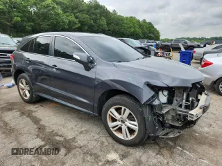 2014 Acura RDX with VIN 5J8TB3H3XEL017077, listed as a Copart auction lot 60435345 with 112,521 mi miles and Salvage title. Bid and sale history available at DreamBid. Image 4.