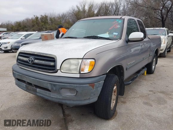 2001 Toyota Tundra SR5 with VIN 5TBRN34181S167596, listed as a IAAI auction lot 41563622 with Not Provided miles and . Bid and sale history available at DreamBid. Image 2.