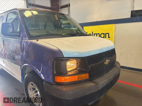 2011 Chevrolet Express Cargo with VIN 1GCWGFCA2B1173903, listed as a IAAI auction lot 42796147 with 110,763 mi miles and . Bid and sale history available at DreamBid. Image 16.
