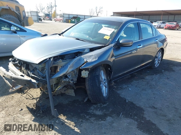 2011 Honda Accord EX-L with VIN 1HGCP3F82BA025522, listed as a IAAI auction lot 41125402 with 119,087 mi miles and . Bid and sale history available at DreamBid. Image 2.