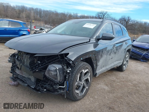 2023 Hyundai Tucson SEL z VIN 5NMJFCAE4PH290915, wystawiony jako IAAI lot #41426737 z przebiegiem 13 113 mil mil oraz . Historia ofert i sprzedaży dostępna na DreamBid. Obrazek 17.
