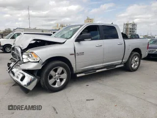 2016 Ram 1500 Big Horn with VIN 1C6RR6LT4GS159826, listed as a Copart auction lot 46650095 with 97,324 mi miles and Salvage Title. Bid and sale history available at carsss.com. Image 1.