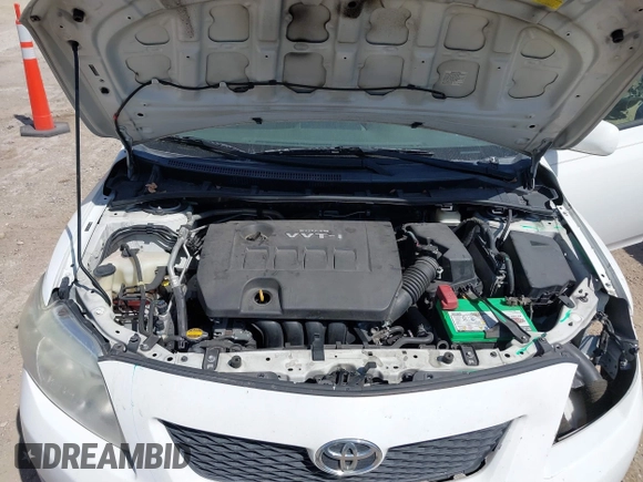 2009 Toyota Corolla with VIN 2T1BU40E19C143137, listed as a IAAI auction lot 41679087 with 155,160 mi miles. Bid and sale history available at carsss.com. Image 10.