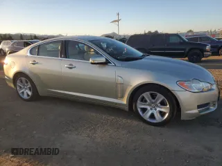 2009 Jaguar XF Luxury with VIN SAJWA05B49HR09280, listed as a Copart auction lot 43210245 with 137,540 mi miles and Salvage Title. Bid and sale history available at DreamBid. Image 4.