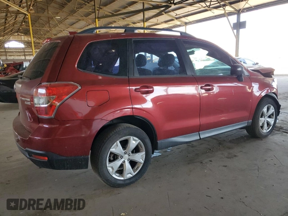 2016 Subaru Forester 2.5i z VIN JF2SJABC8GH408438, wystawiony jako Copart lot #57154845 z przebiegiem 99 290 mil mil oraz Szkoda całkowita • Salvage title. Historia ofert i sprzedaży dostępna na DreamBid. Obrazek 3.