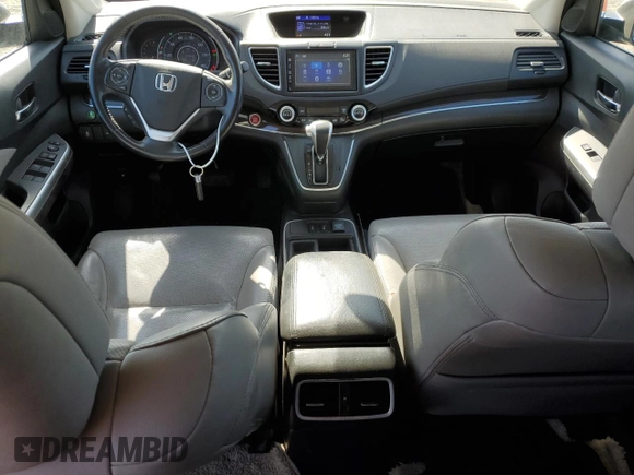 2015 Honda CR-V EX-L with VIN 2HKRM3H70FH522945, listed as a Copart auction lot 55135525 with 79,436 mi miles and Salvage Title. Bid and sale history available at DreamBid. Image 8.