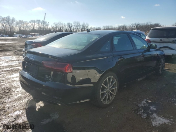 2017 Audi A6 Premium Plus with VIN WAUF2AFC7HN025825, listed as a Copart auction lot 42182175 with 87,473 mi miles and Salvage Title. Bid and sale history available at carsss.com. Image 3.