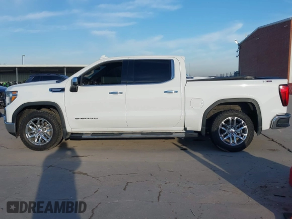 2021 GMC Sierra 1500 SLT z VIN 3GTU9DED5MG123692, wystawiony jako IAAI lot #41229854 z przebiegiem 84 651 mil mil oraz . Historia ofert i sprzedaży dostępna na DreamBid. Obrazek 14.