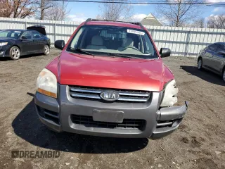 2008 Kia Sportage LX with VIN KNDJE723087518845, listed as a Copart auction lot 49896305 with 216,599 mi miles and Salvage Title. Bid and sale history available at DreamBid. Image 5.