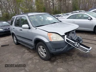 2003 Honda CR-V EX with VIN SHSRD78853U142437, listed as a IAAI auction lot 42015819 with 217,410 mi miles and . Bid and sale history available at carsss.com. Image 1.